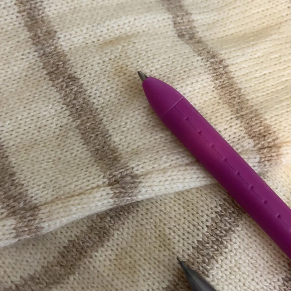 Banana Republic Luxury Cable Knit Striped Sweater Cardigan - Size XS - Picture 9 of 9